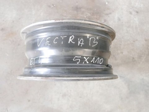 FELGA STALOWA 15 15X6 5X110 ET49 OPEL VECTRA B FL
