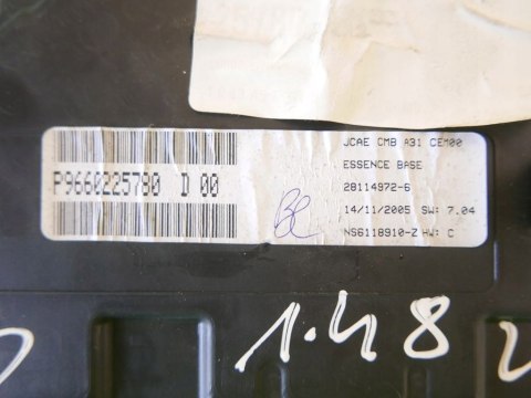 LICZNIK ZEGARY CITROEN C3 I PHII 1.4 8V 05-09