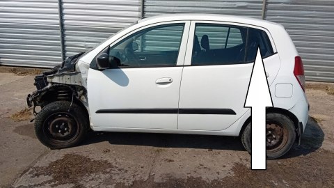 SZYBA DRZWIOWA LEWA TYŁ MAŁA HYUNDAI I10 I PA 07-