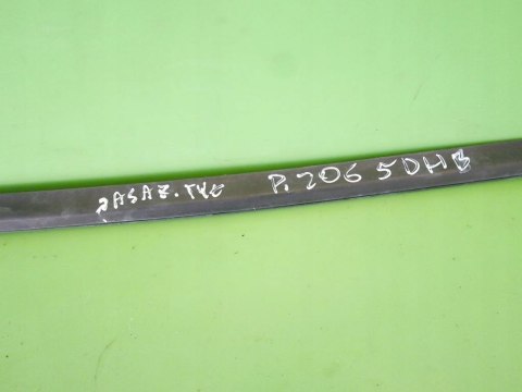 LISTWA ZGARNIAJĄCA PRAWA TYŁ PEUGEOT 206 PHI HB 5D LISTWA ZGARNIAJĄCA PRAWA TYŁ PEUGEOT 206 PHI HB 5D