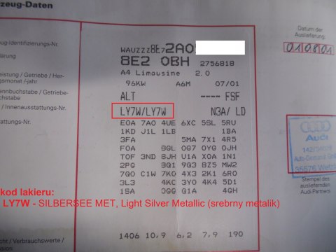LISTWA DRZWIOWA LEWA TYŁ AUDI A4 B6 LY7W SEDAN 00- LISTWA DRZWIOWA LEWA TYŁ AUDI A4 B6 LY7W SEDAN 00-